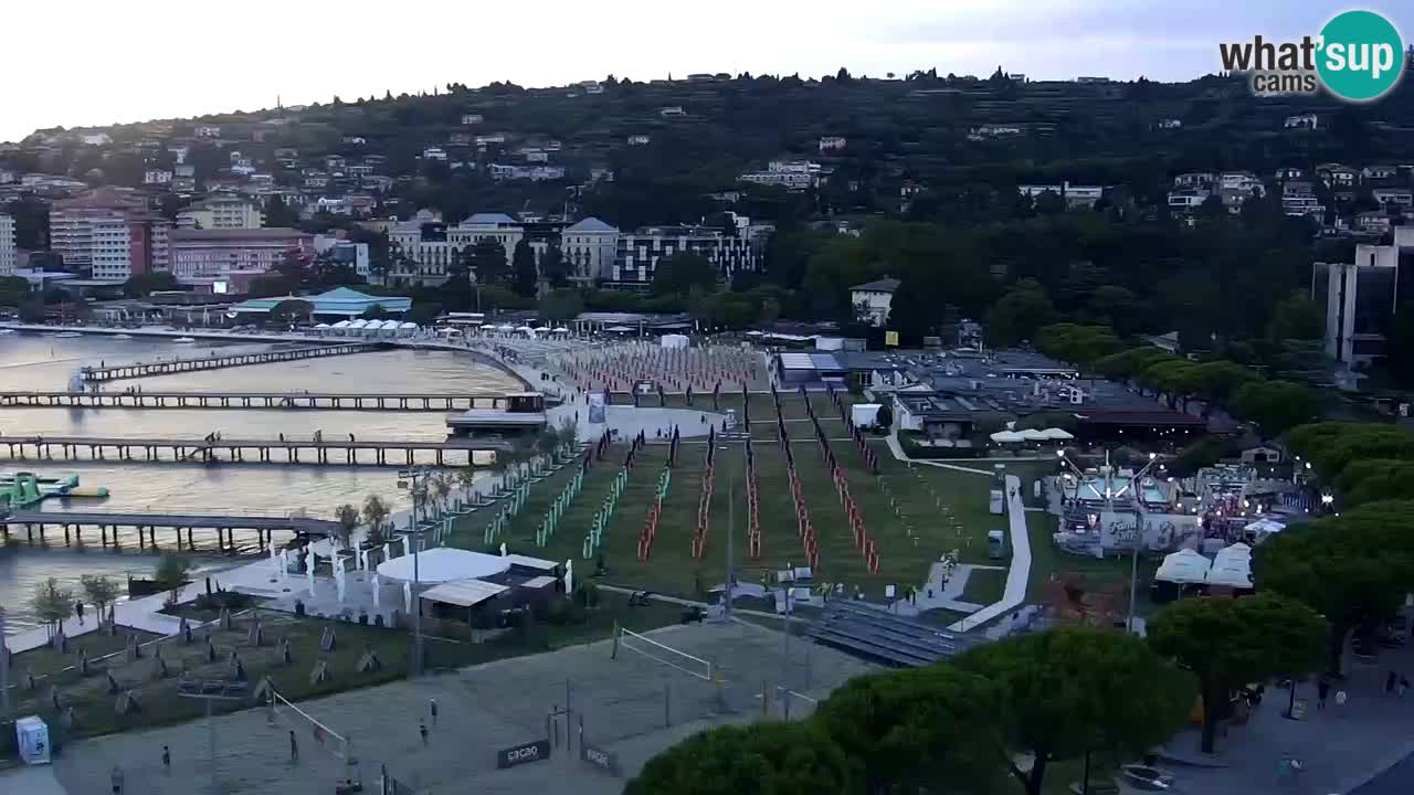 Webcam Portorož – Panorama