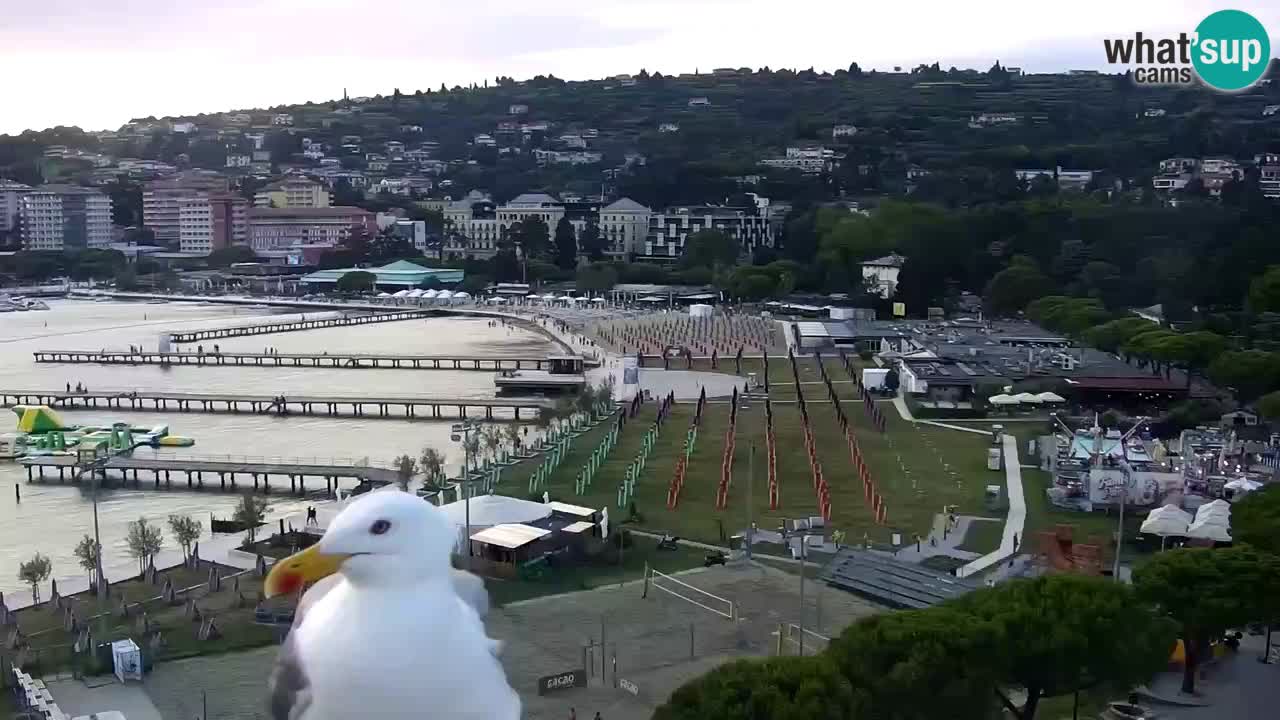 Live Webcam Portorose – Panorama
