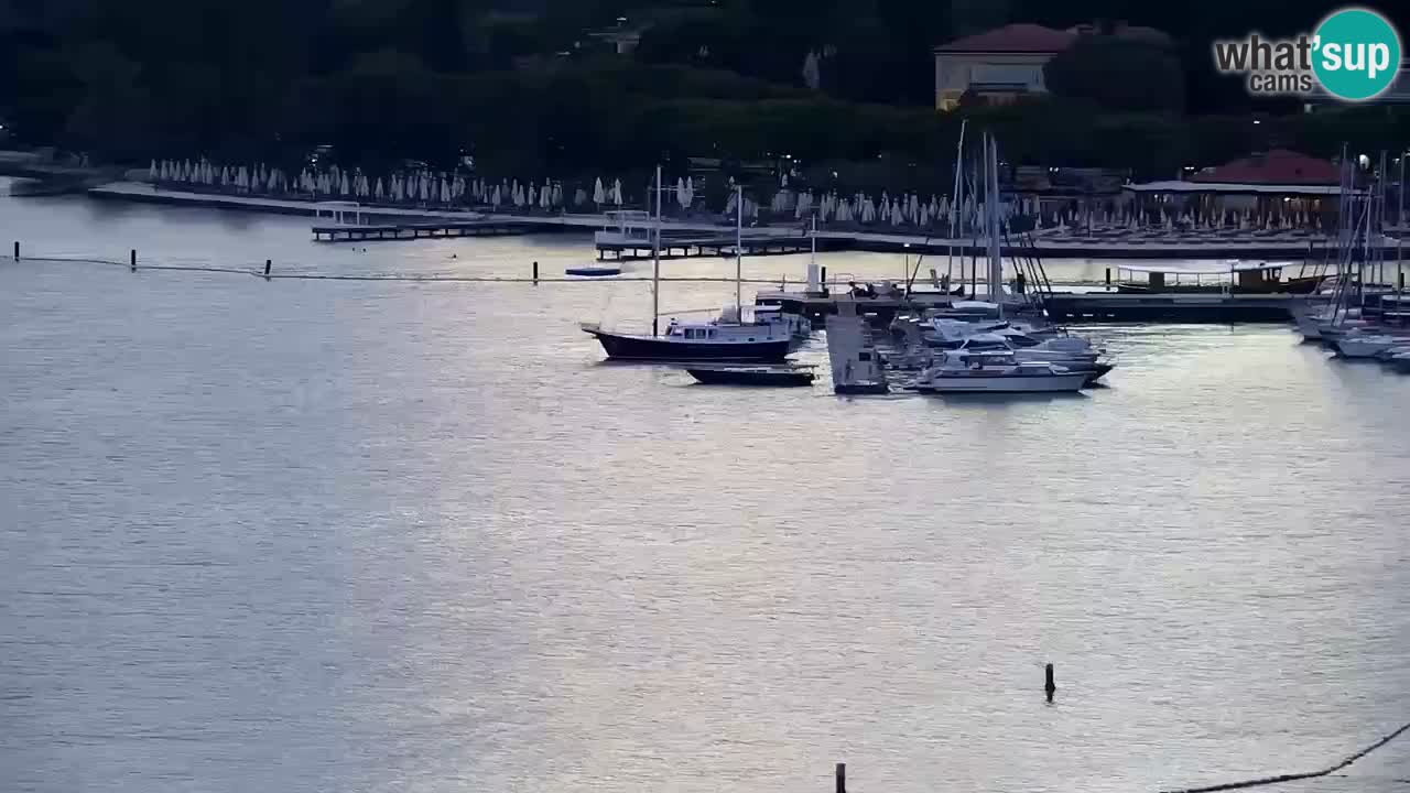 Webcam Plage Portorož – Bungalow