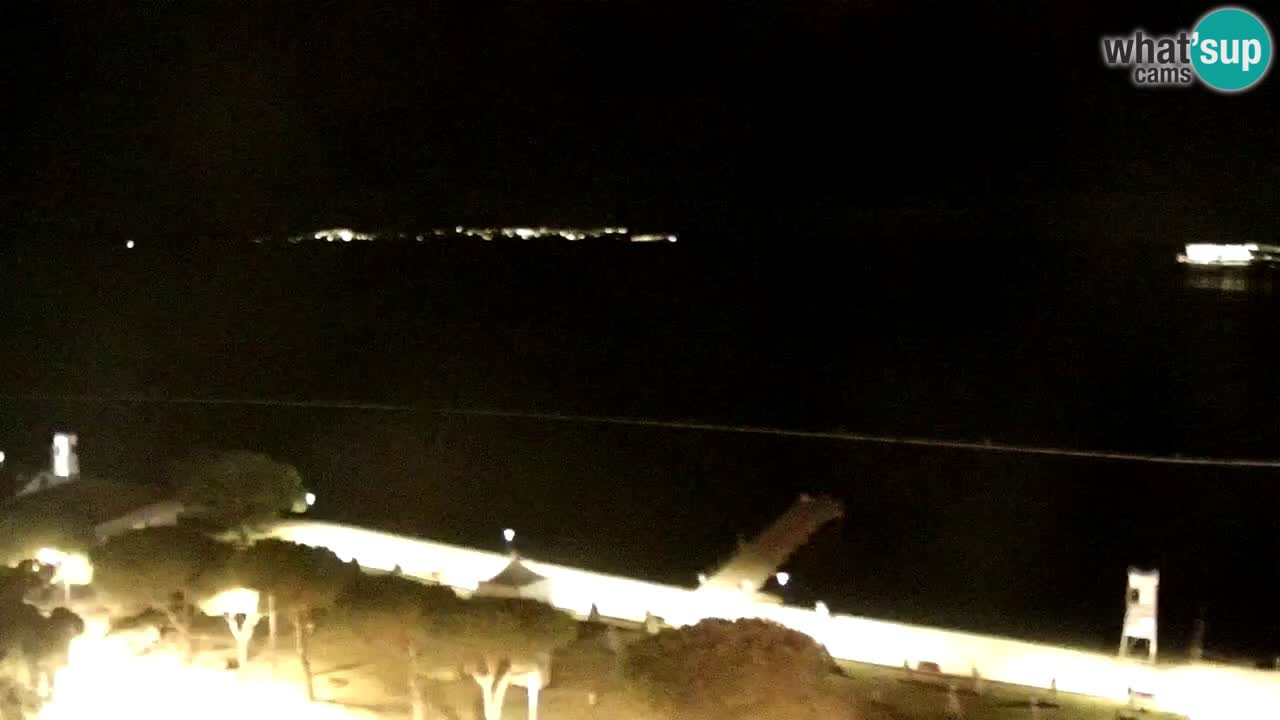 Webcam Plage Portorož – Bungalow