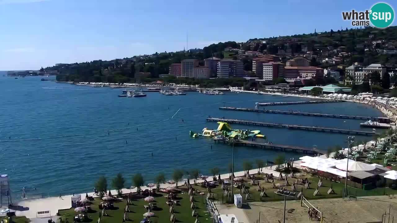 Camera en vivo Portorož – Panorama