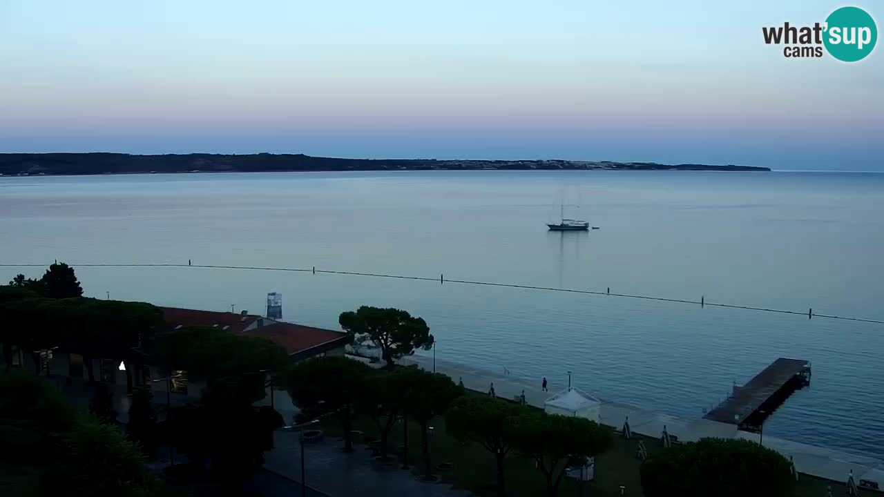 Webcam Portorož Panoramic view from Casino Portoroz