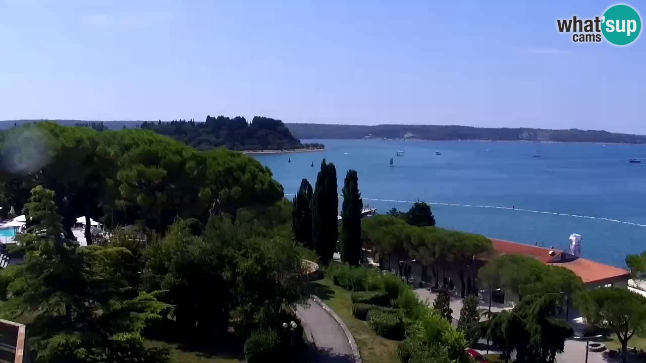 Webcam Portorož Panoramic view from Casino Portoroz