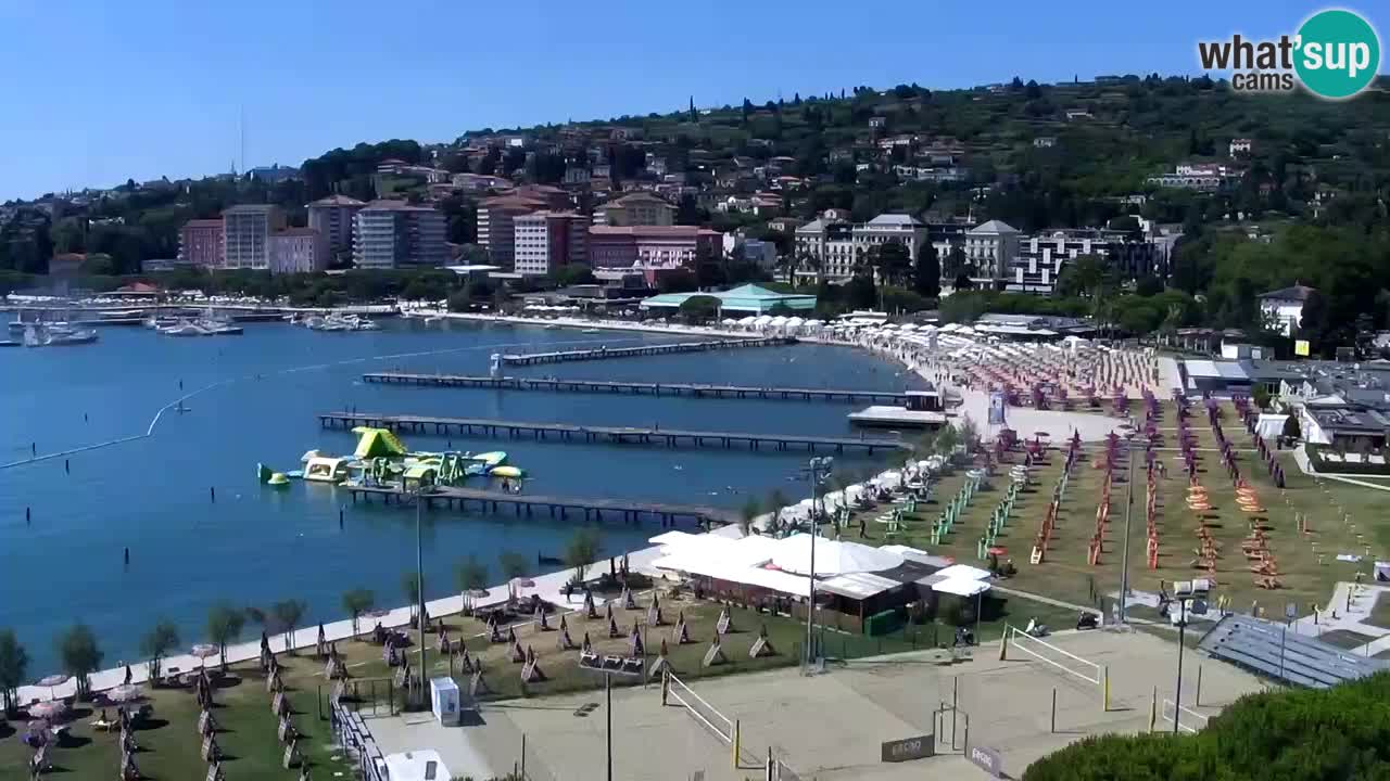 Live Webcam Portorose – Panorama