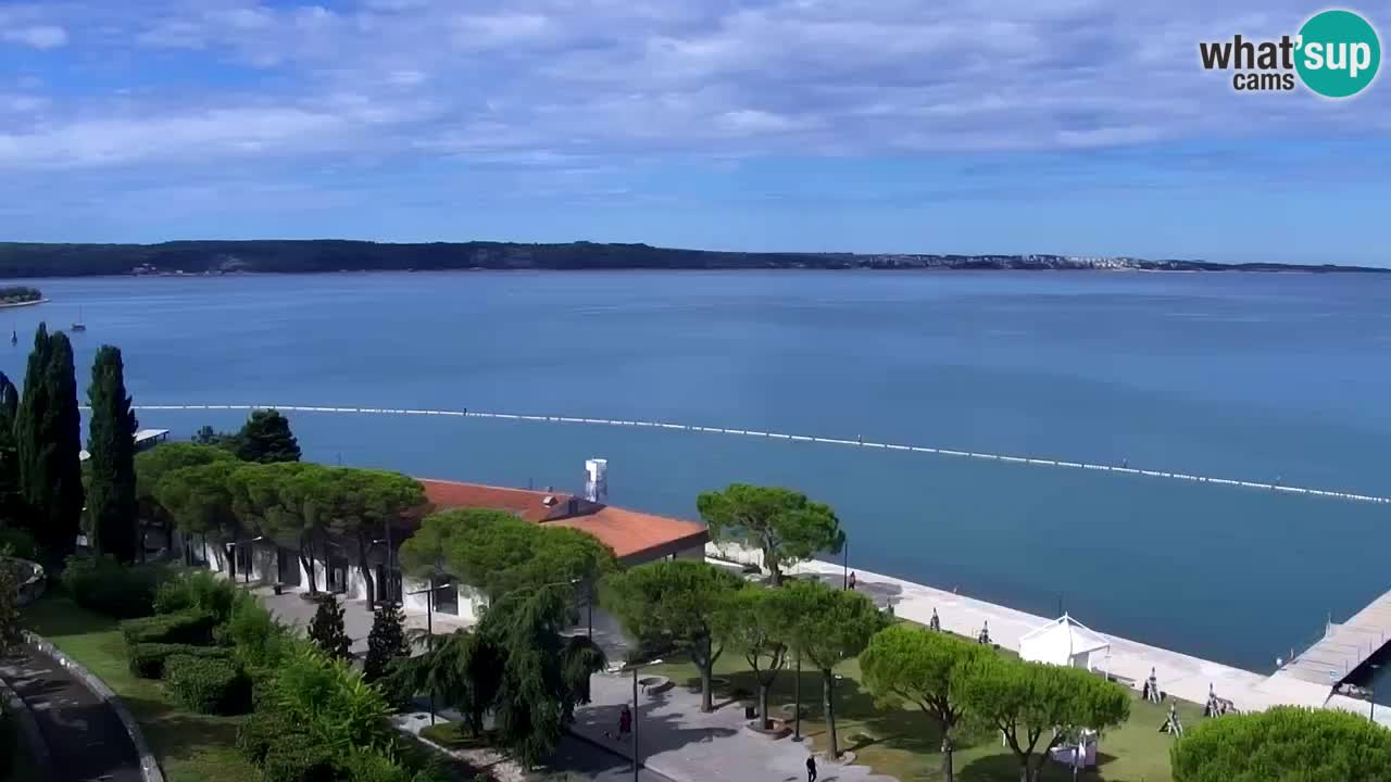 Webcam Portorož – Panorama