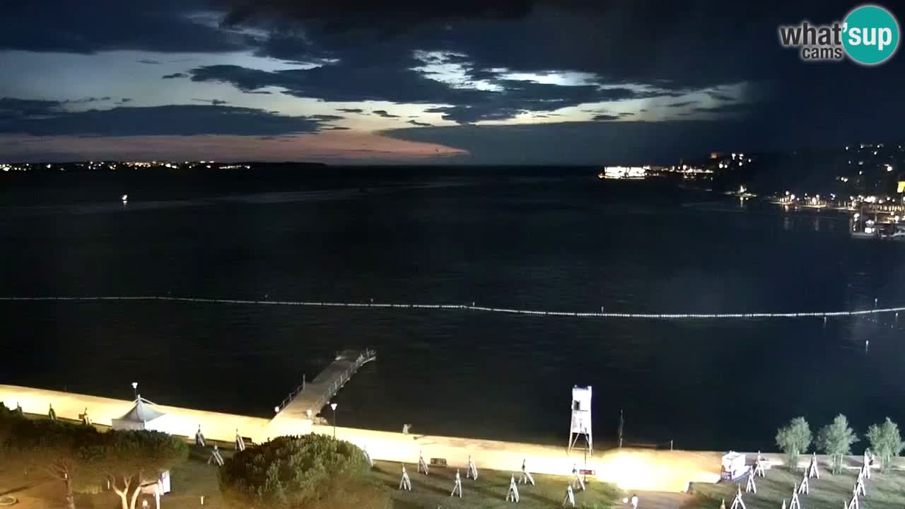 Live cam Portorož  Panorama