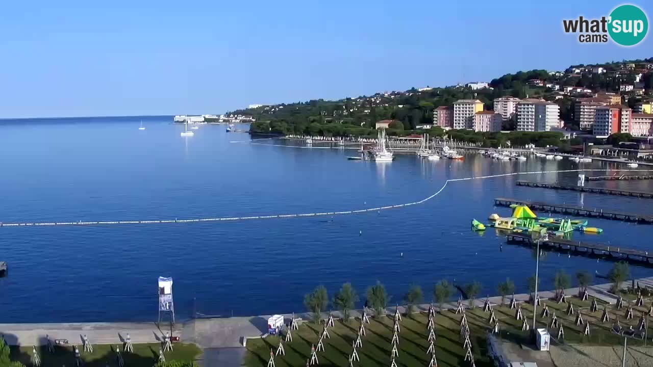 Camera en vivo Portorož – Panorama