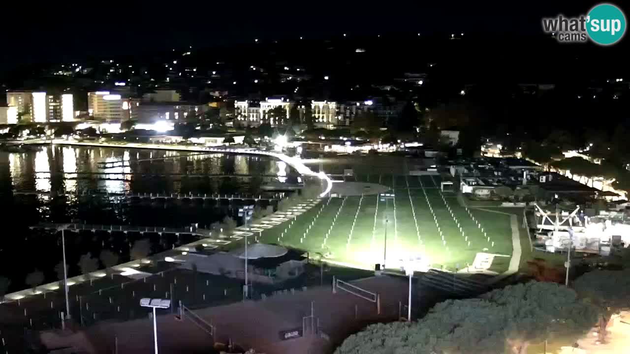 Portorož – panorama webcam