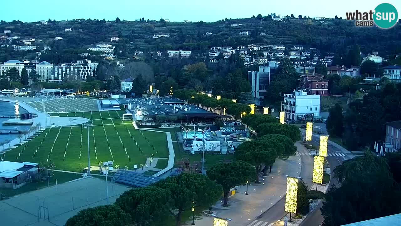 Camera en vivo Portorož – Panorama