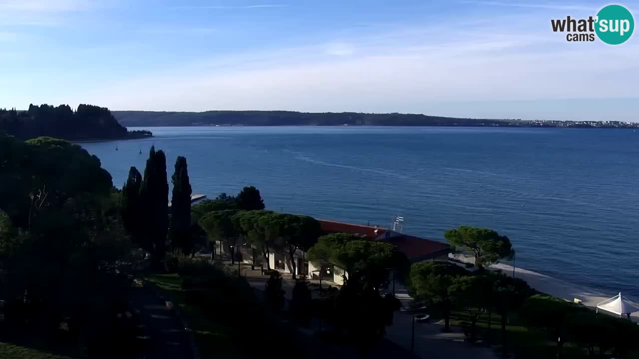 Kamera v živo Portorož – Panorama