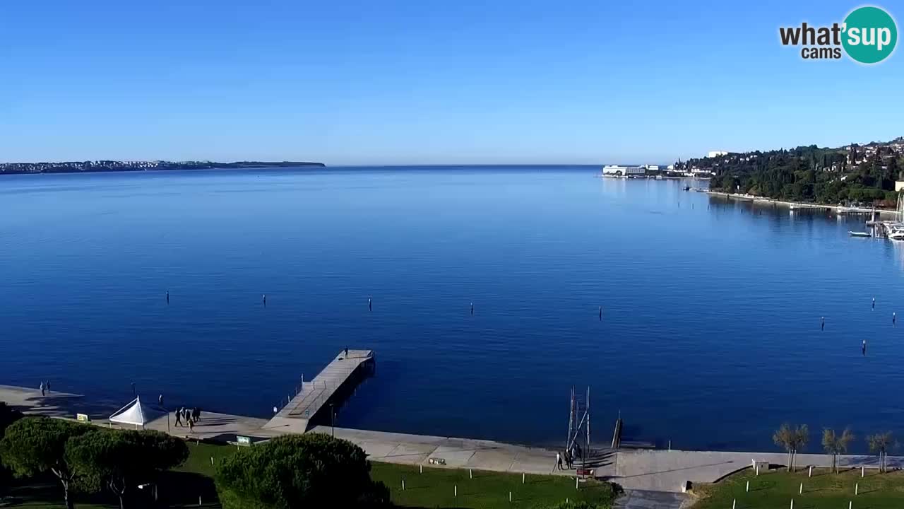 Live Webcam Portorose – Panorama