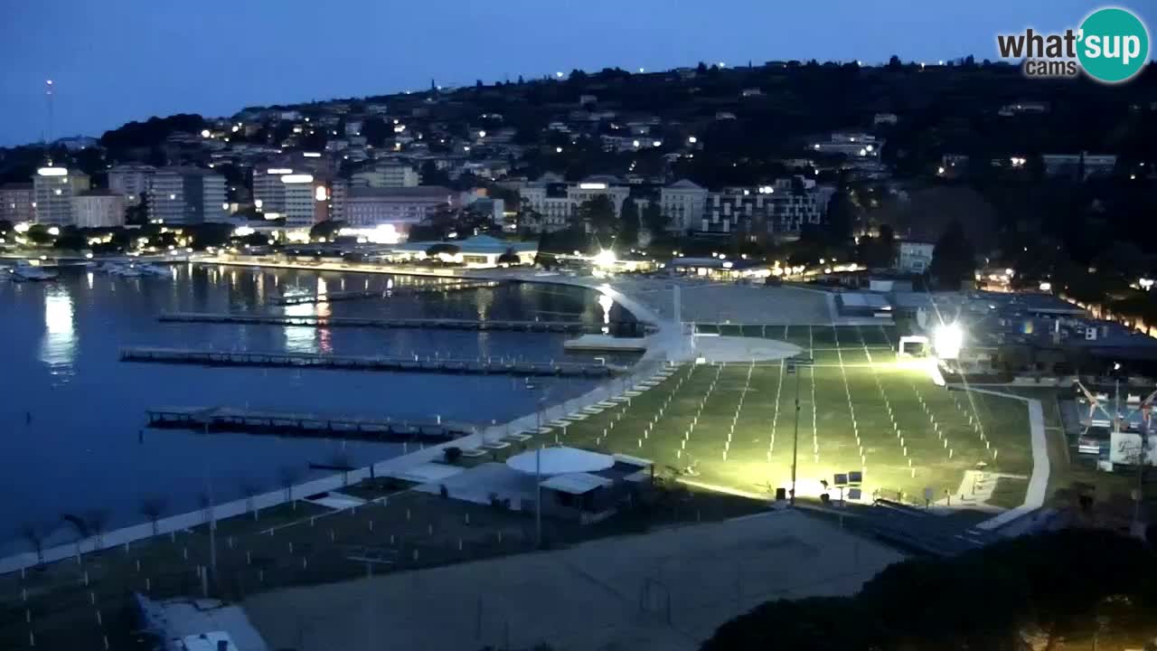 Webcam Portorož – Panorama