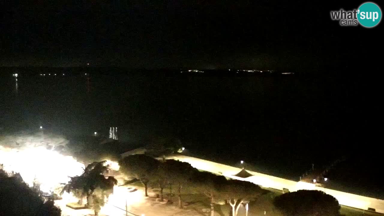 Spletna kamera Portorož plaža – Pogled z restavracije Bungalow