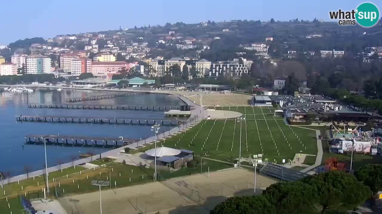 Webcam Portorož – Panorama
