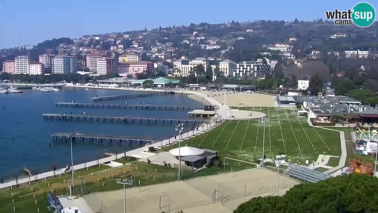 Camera en vivo Portorož – Panorama