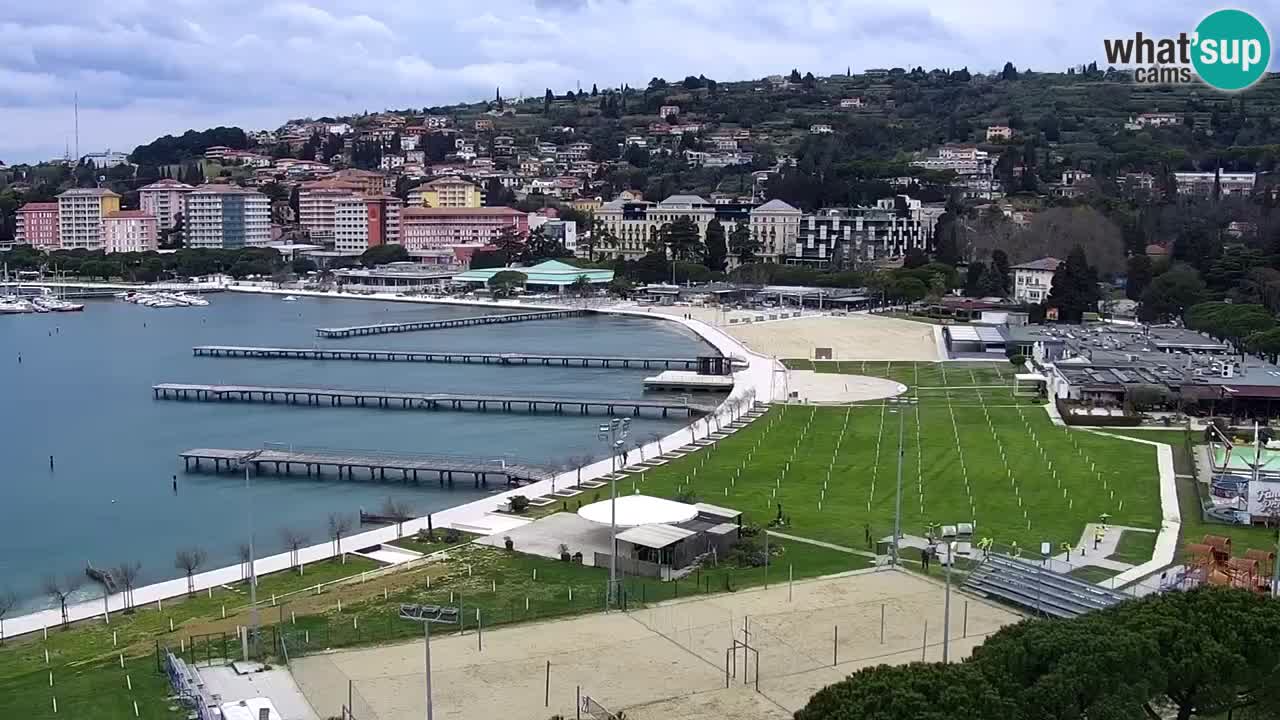 Live Webcam Portorose – Panorama