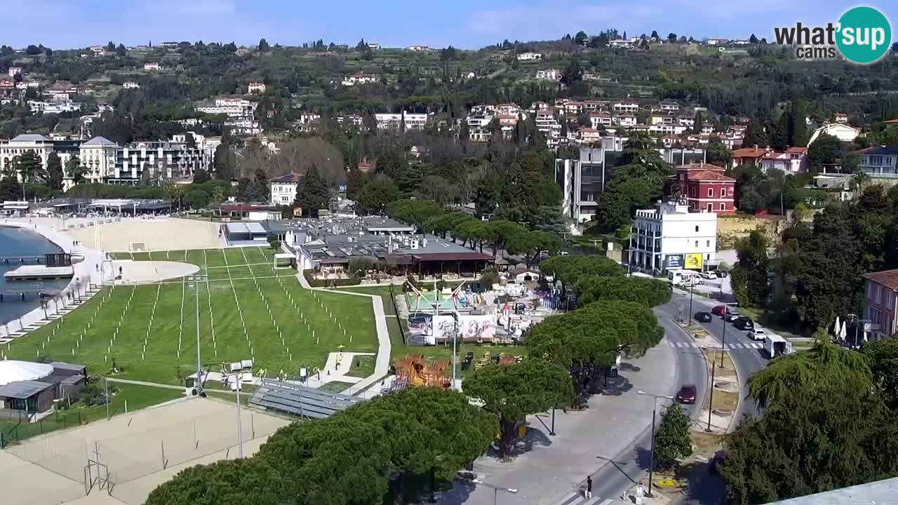 Webcam Portorož – Panorama