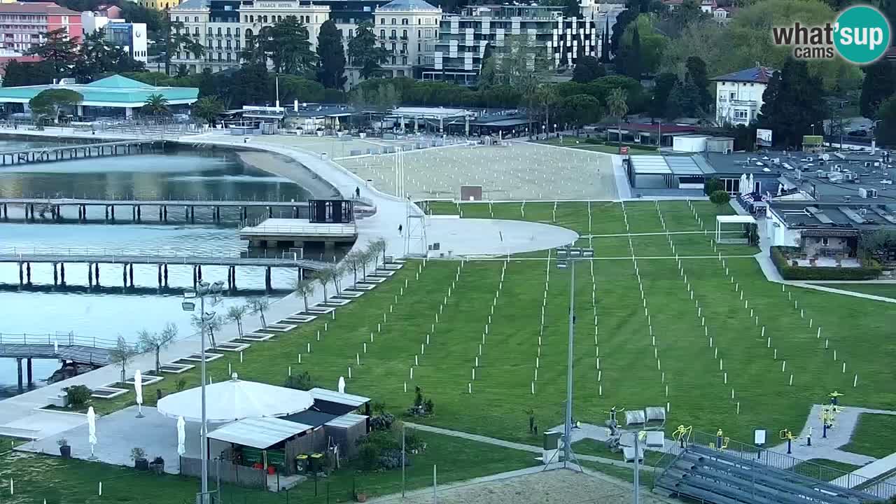 Live Webcam Portorose – Panorama