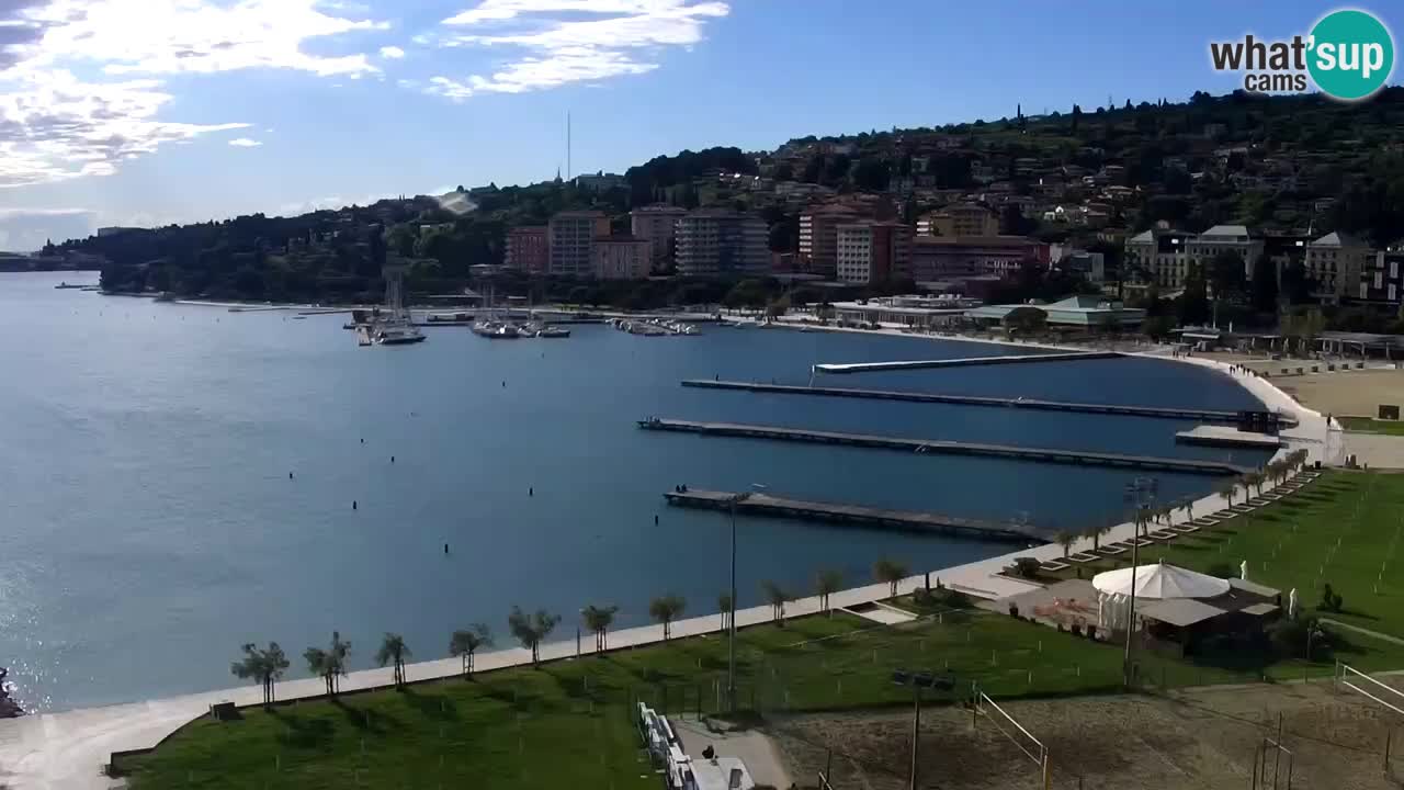 Live cam Portorož  Panorama