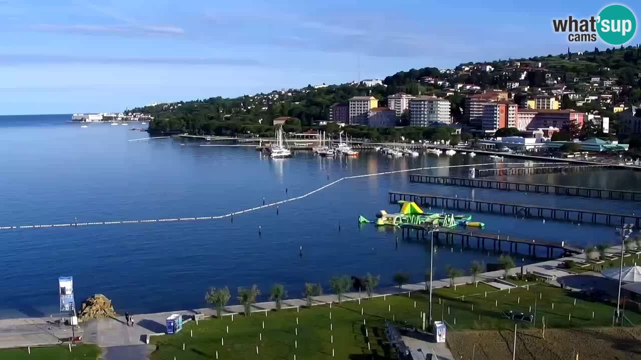 Live Webcam Portorose – Panorama