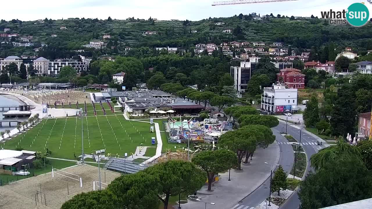 Webcam Portorož – Panorama