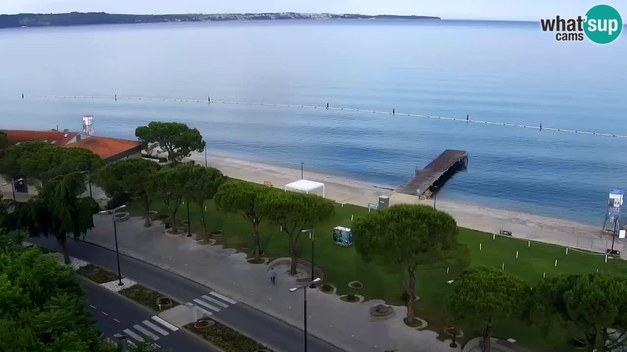 Live Webcam Portorose – Panorama