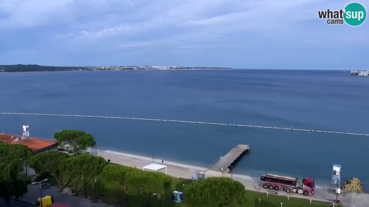 Webcam Portorož – Panorama