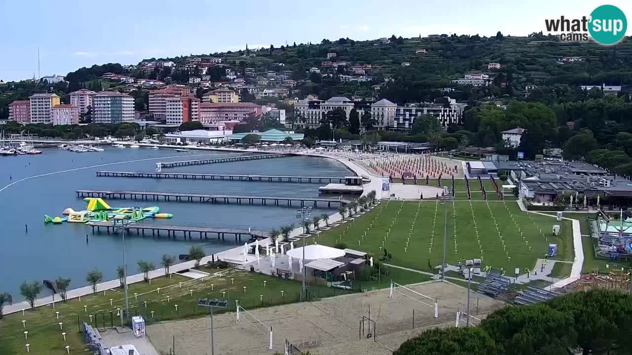 Kamera v živo Portorož – Panorama