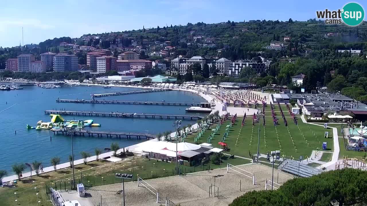 Camera en vivo Portorož – Panorama