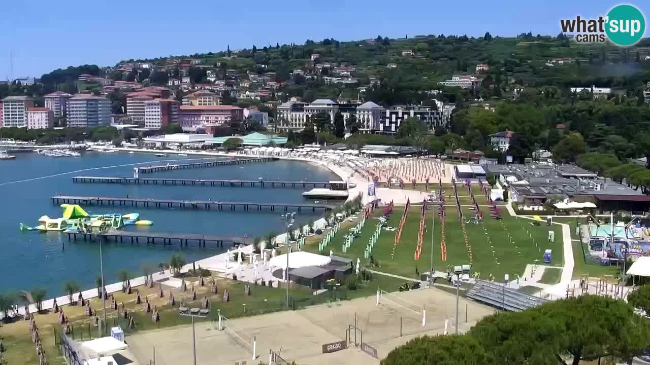 Camera en vivo Portorož – Panorama