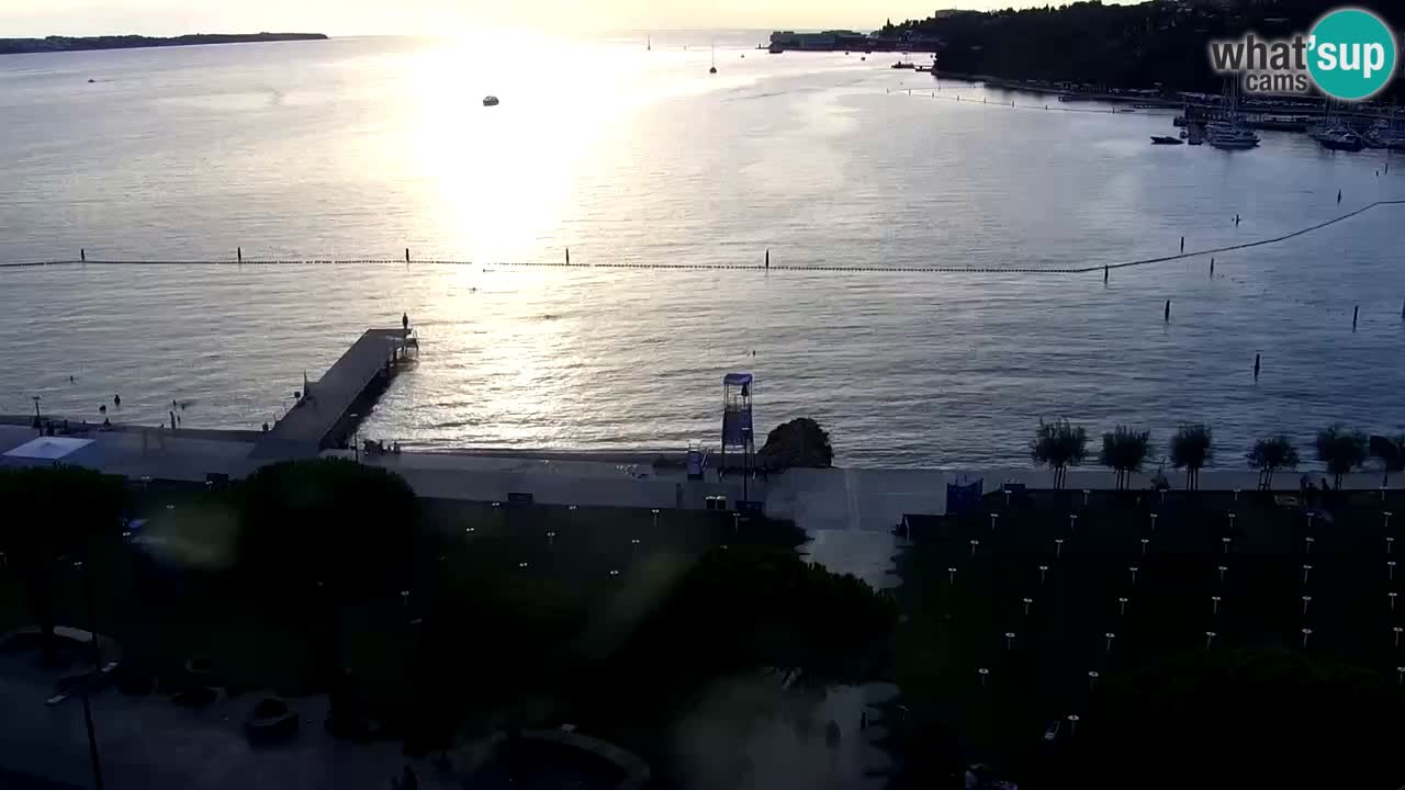 Kamera v živo Portorož – Panorama