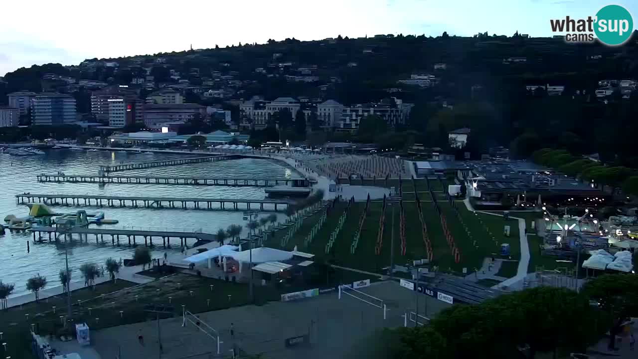 Live Webcam Portorose – Panorama