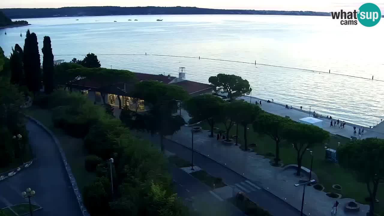 Camera en vivo Portorož – Panorama