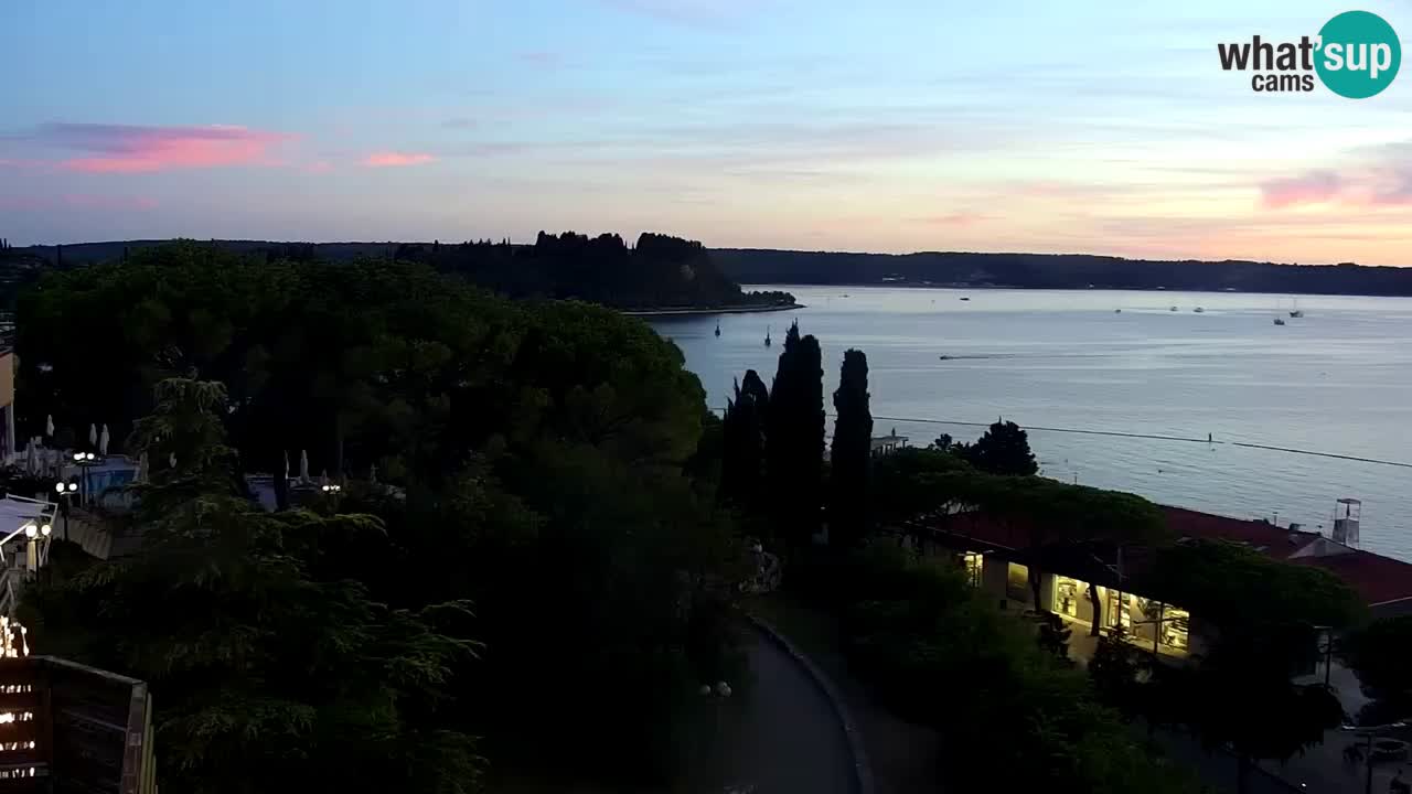 Live Webcam Portorose – Panorama