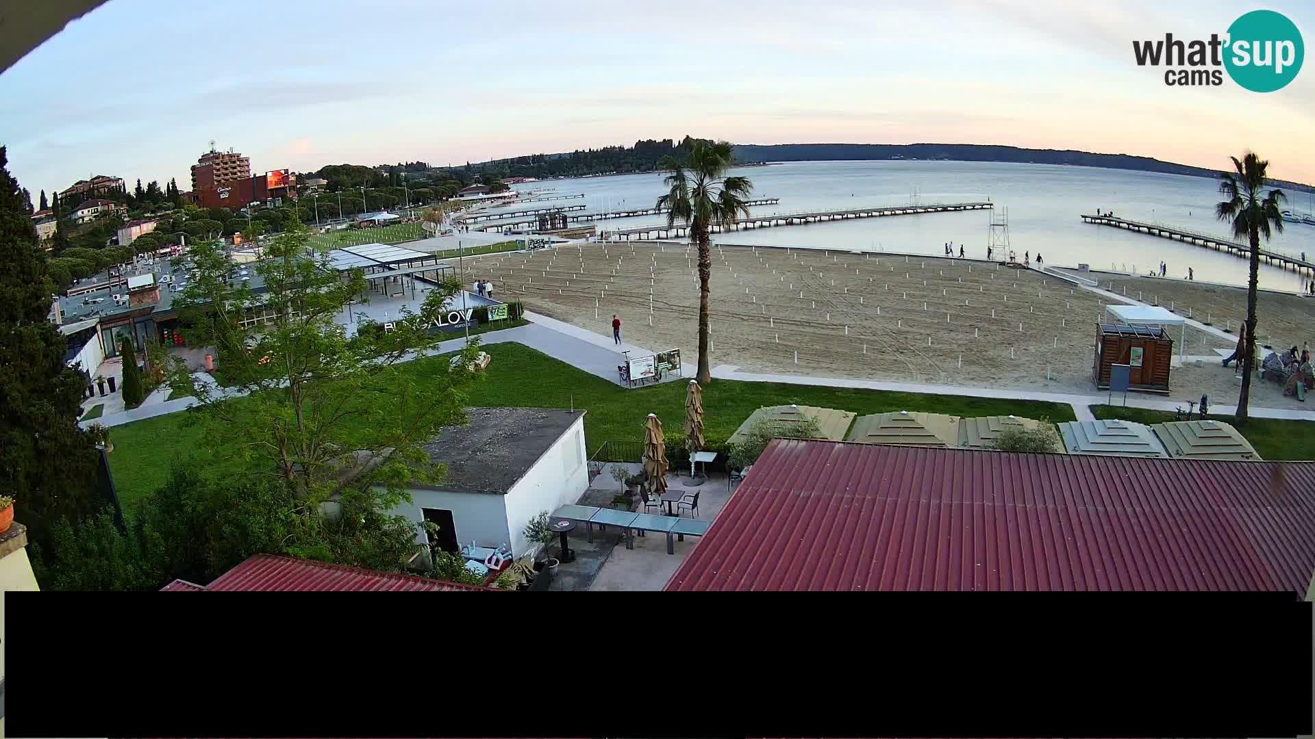 Webcam spiaggia Portorose – Caffe Karamela