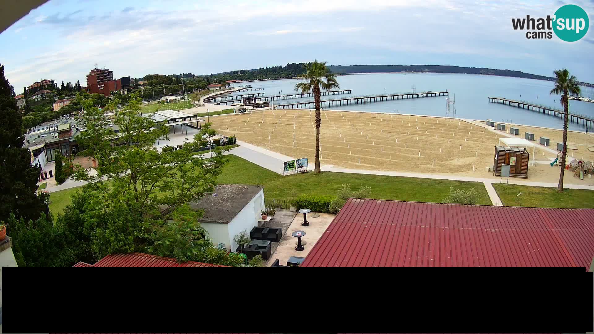 Livecam Portorož beach