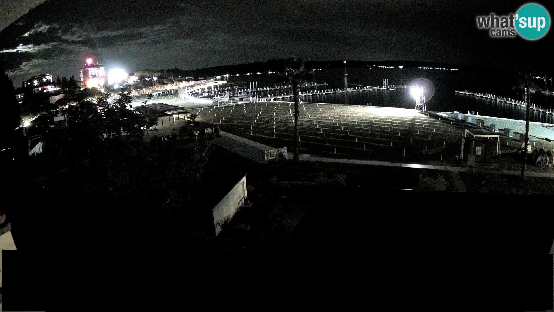 Webcam live Plage Portorož – Caffe Karamela