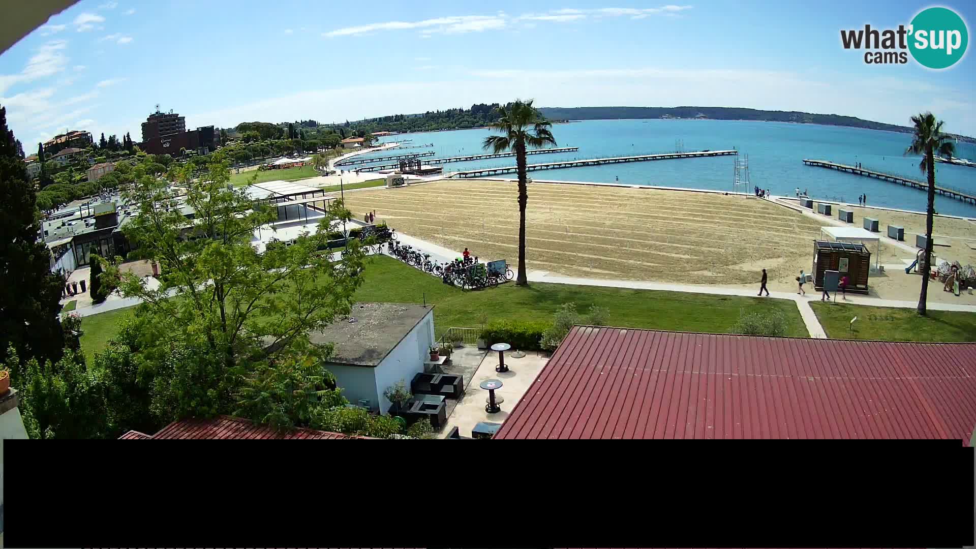 Web Kamera Plaža u Portorožu