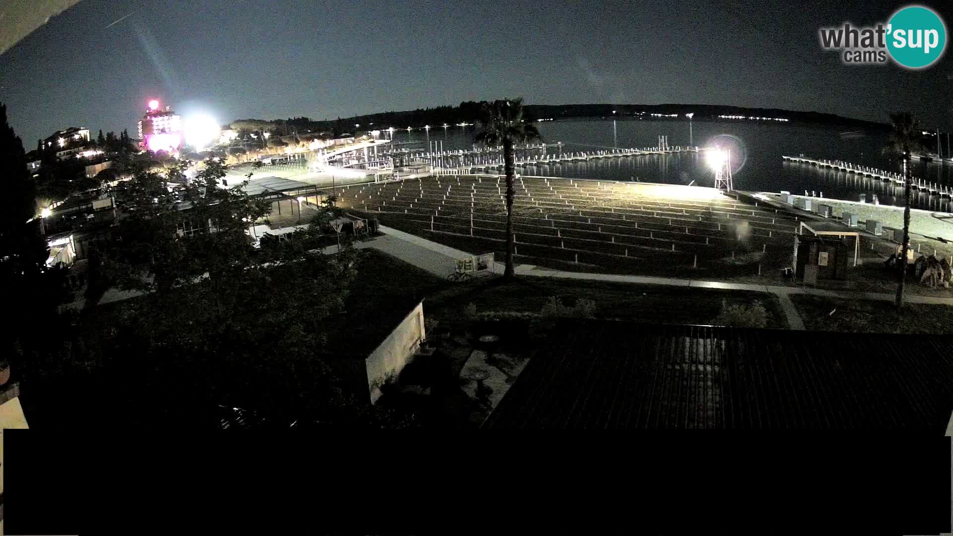 Webcam live Plage Portorož – Caffe Karamela