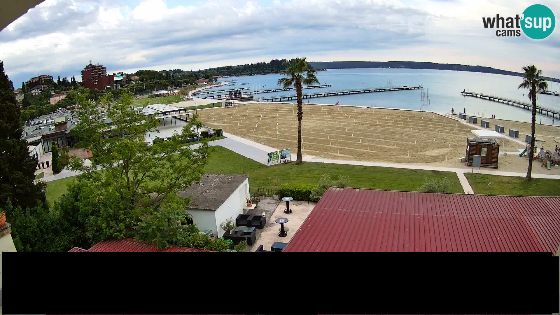Webcam Live Plage à Portorož