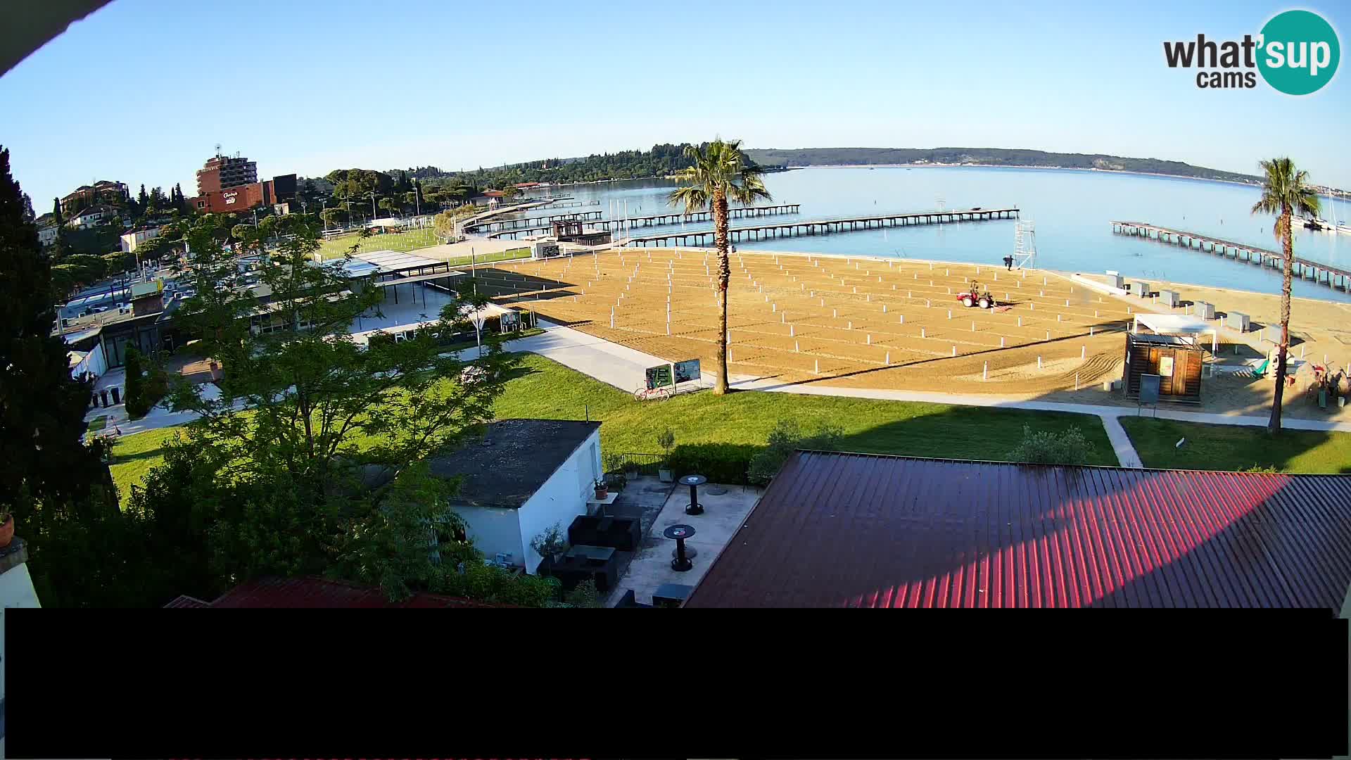 Livecam Portorož beach
