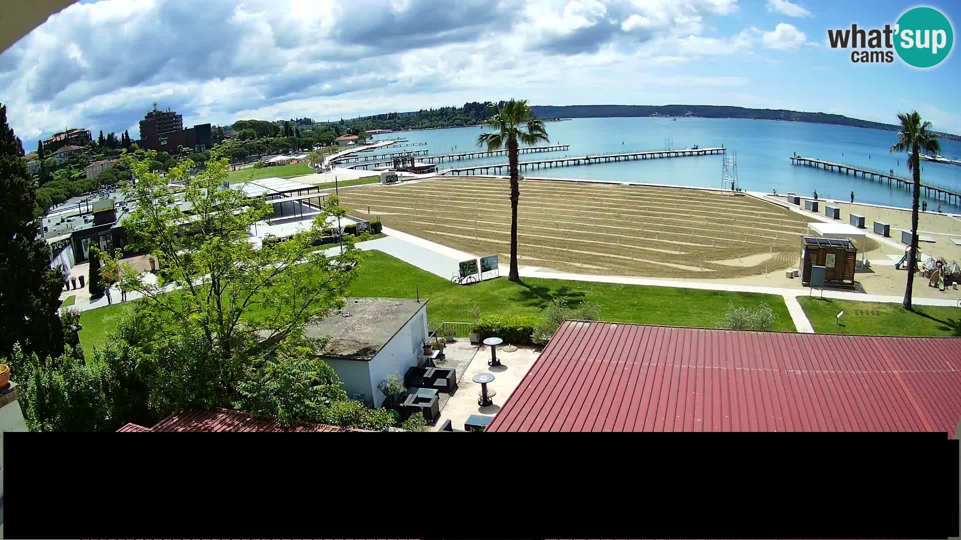 Webcam Live Plage à Portorož