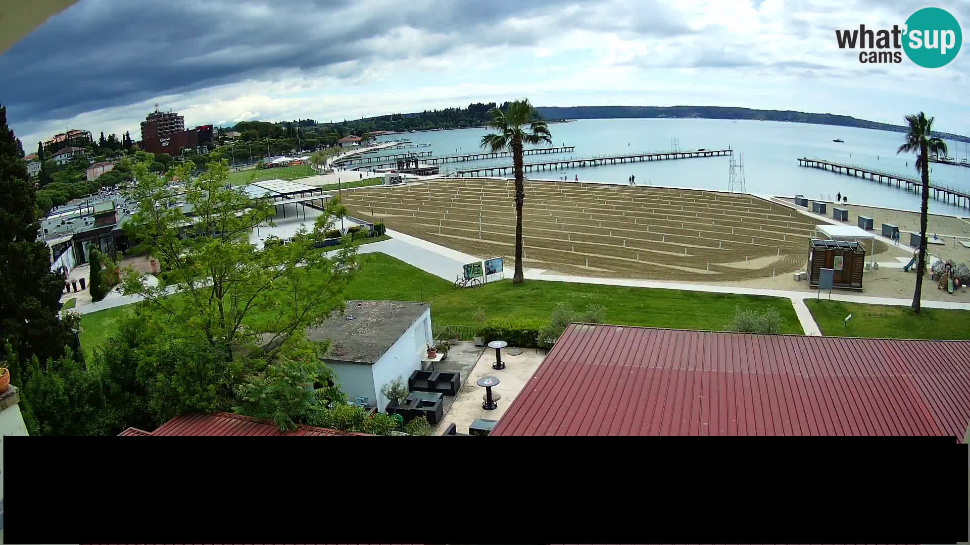 Spletna kamera plaža Portorož