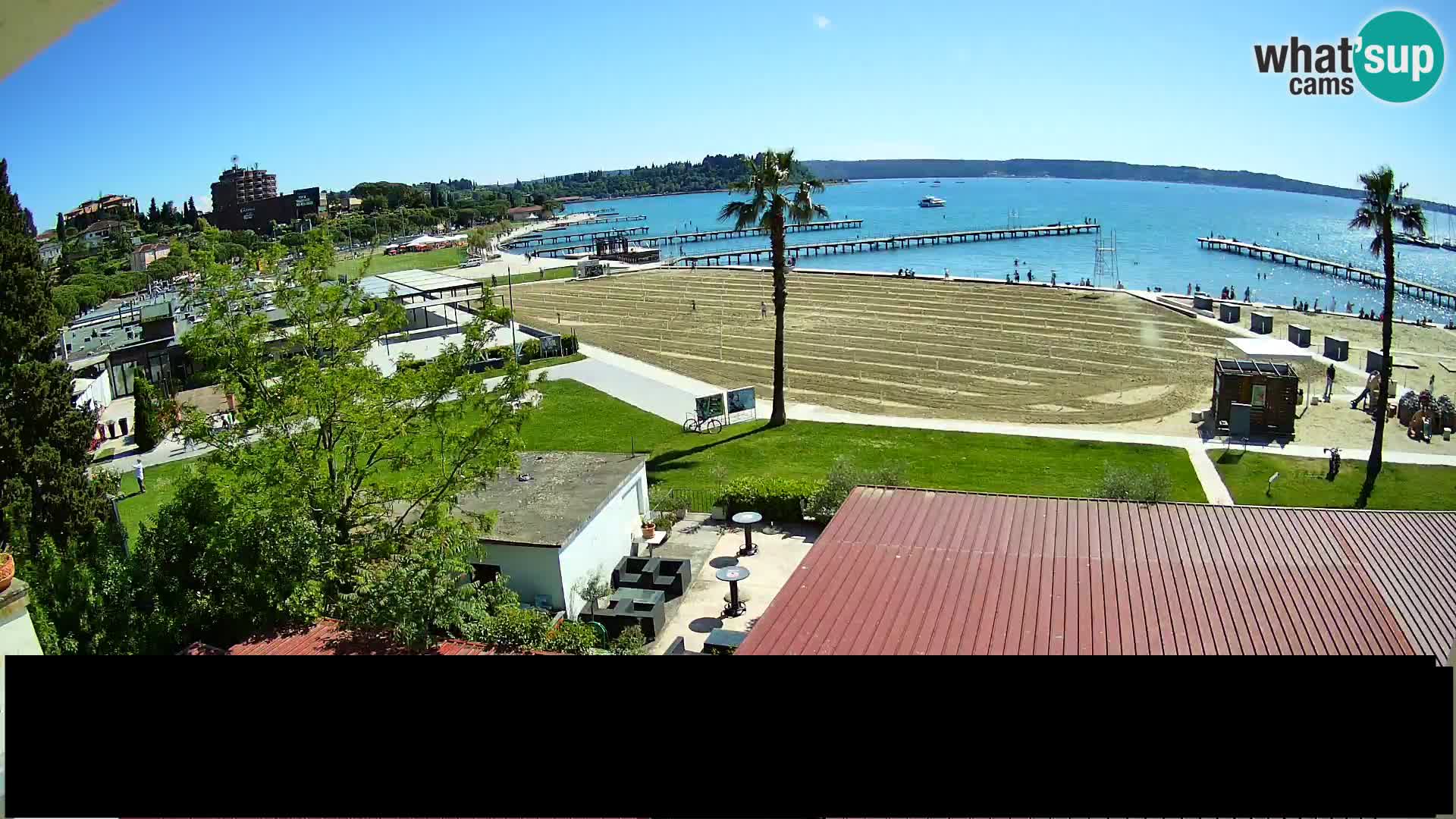Web Kamera Plaža u Portorožu