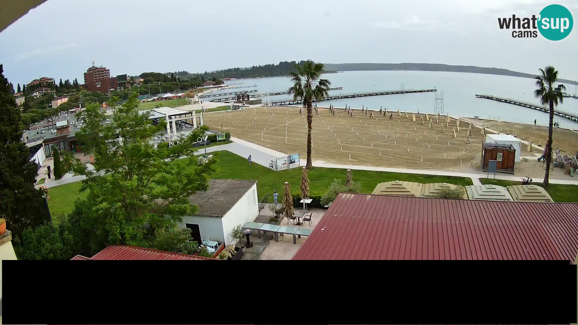 Webcam Live Plage à Portorož