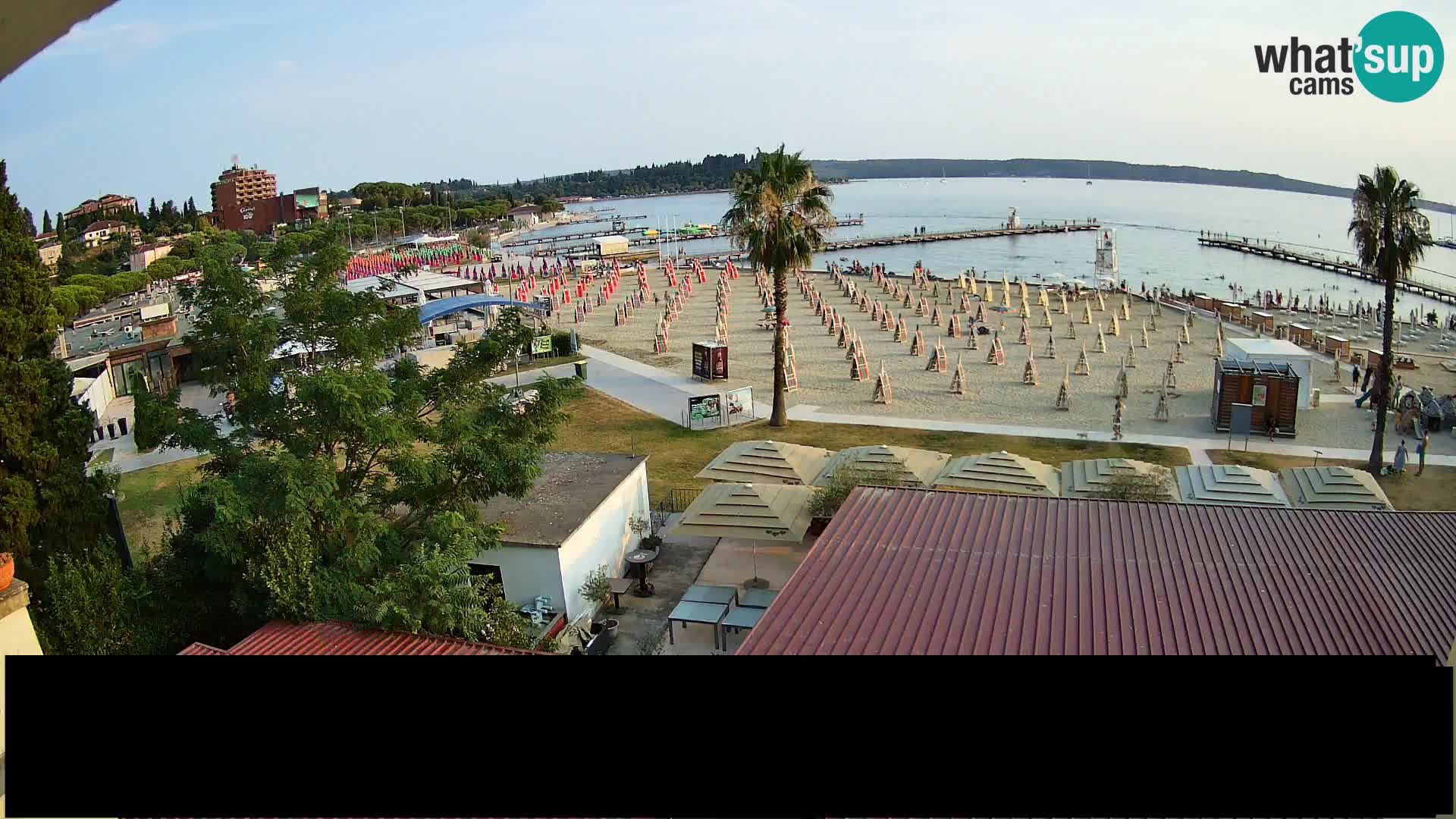 Webcam live Beach in Portorož