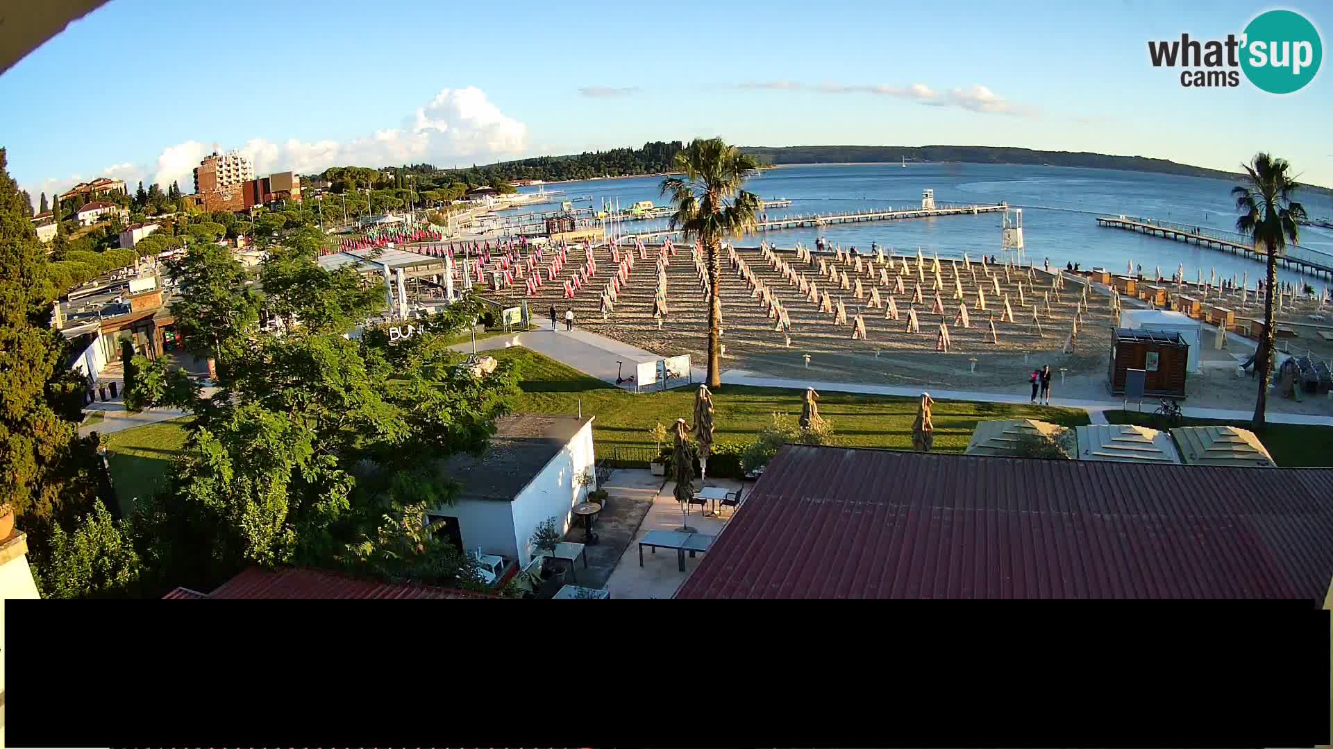 Webcam Live Plage à Portorož