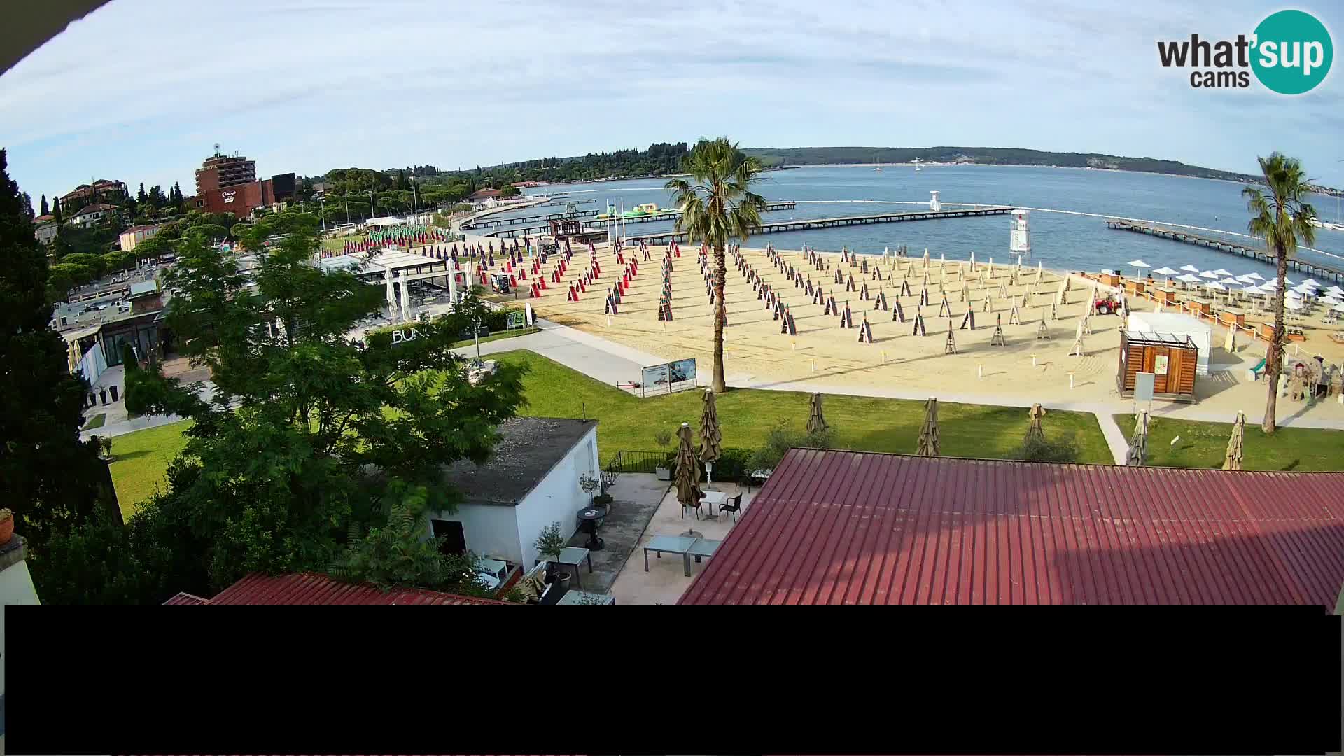 Web Kamera Plaža u Portorožu