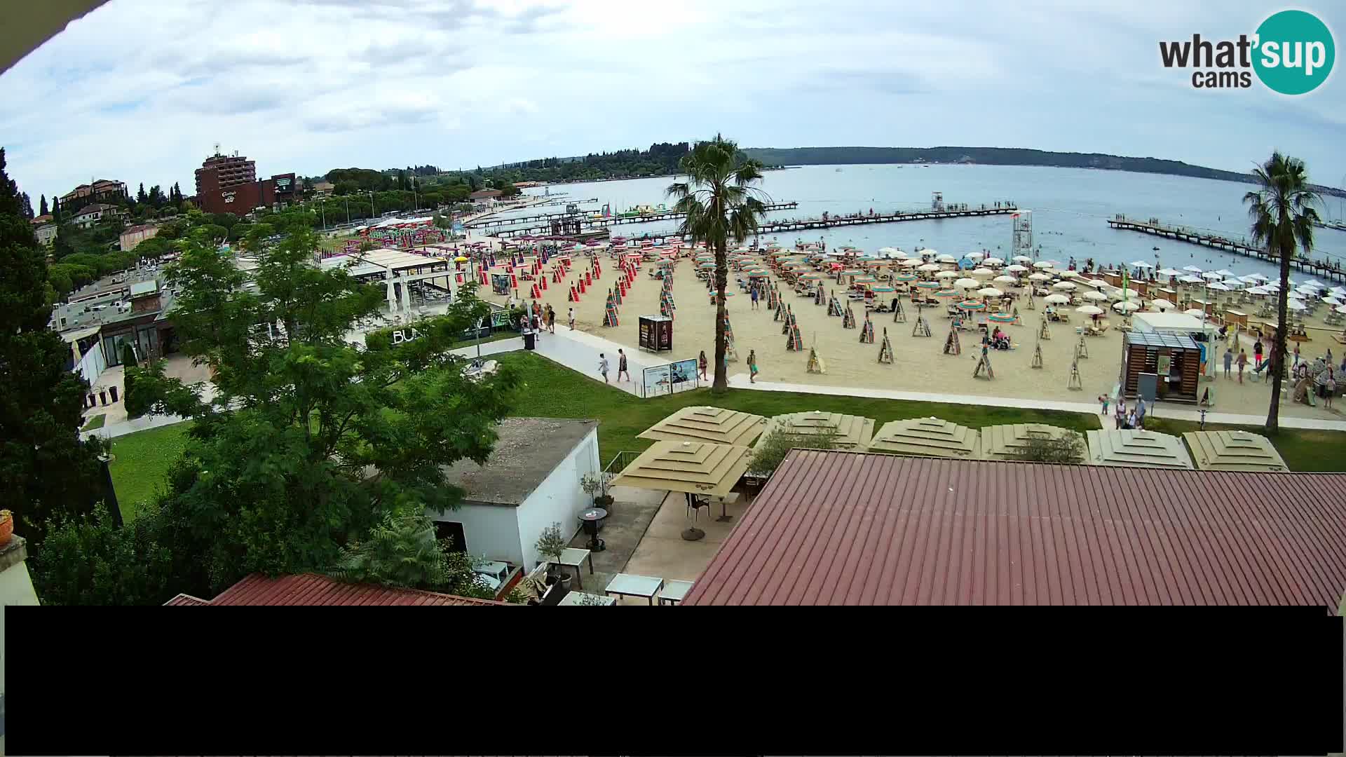 Plaža Portorož web kamera