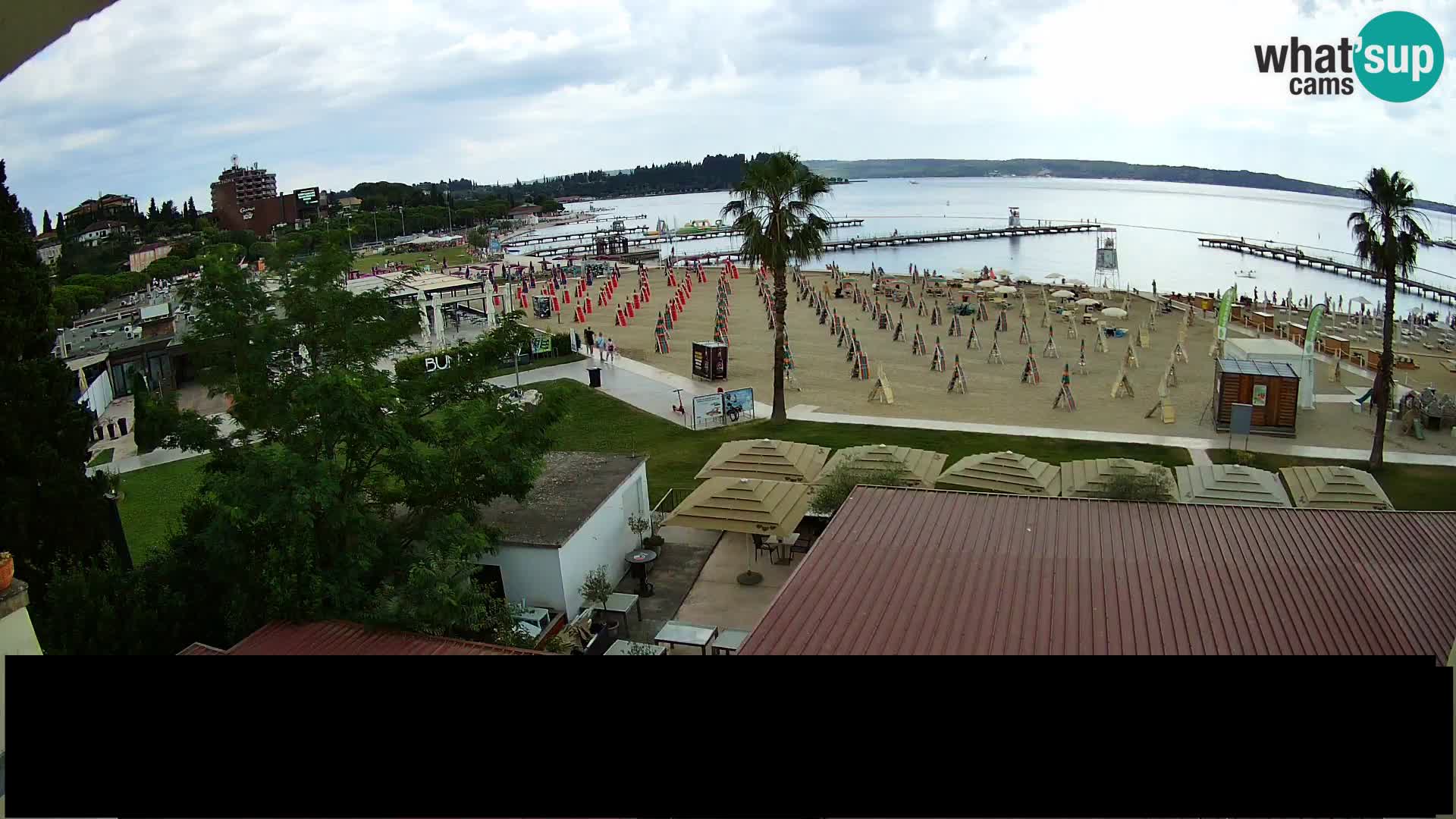 Webcam live Beach in Portorož